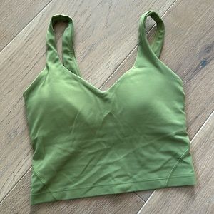 Lululemon Green Foliage Align Tank
